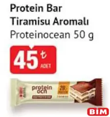PROTEİNOCEAN PROTEİN BAR TİRAMİSU AROMALI 50G